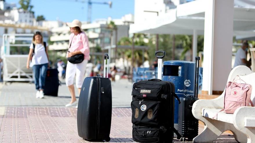 Turistas en Ibiza