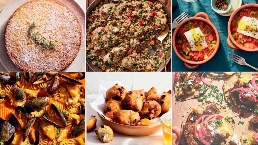 José Andrés cocina su menú solidario en un libro de recetas del World Central Kitchen: tarta de Meghan y tacos de Michelle