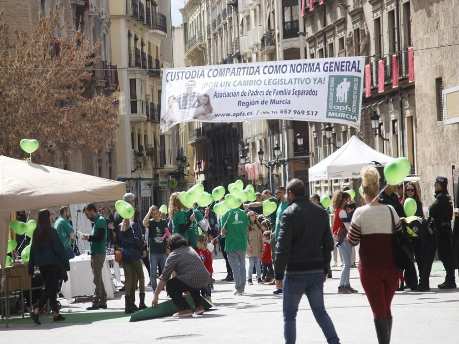 Actos en favor de la custodia compartida en Murcia