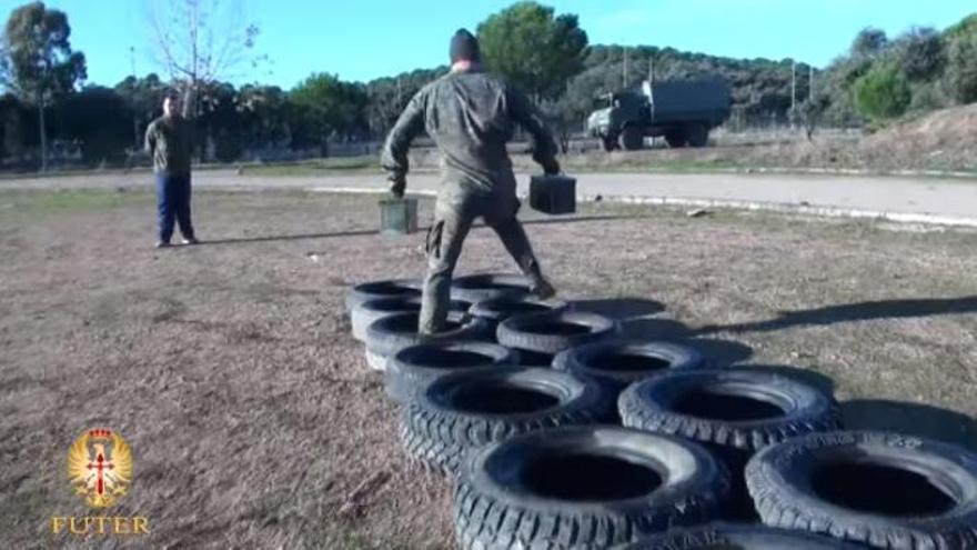 Vídeo: Así se entrenan los artilleros del Gaca X de Cerro Muriano