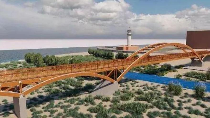 Torrox adjudica las obras para instalar el segundo puente de madera más largo de Andalucía