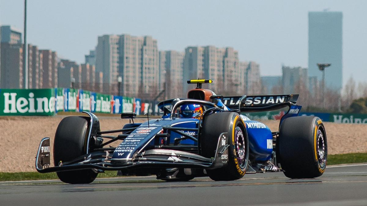 Carlos Sainz, al volante del Williams