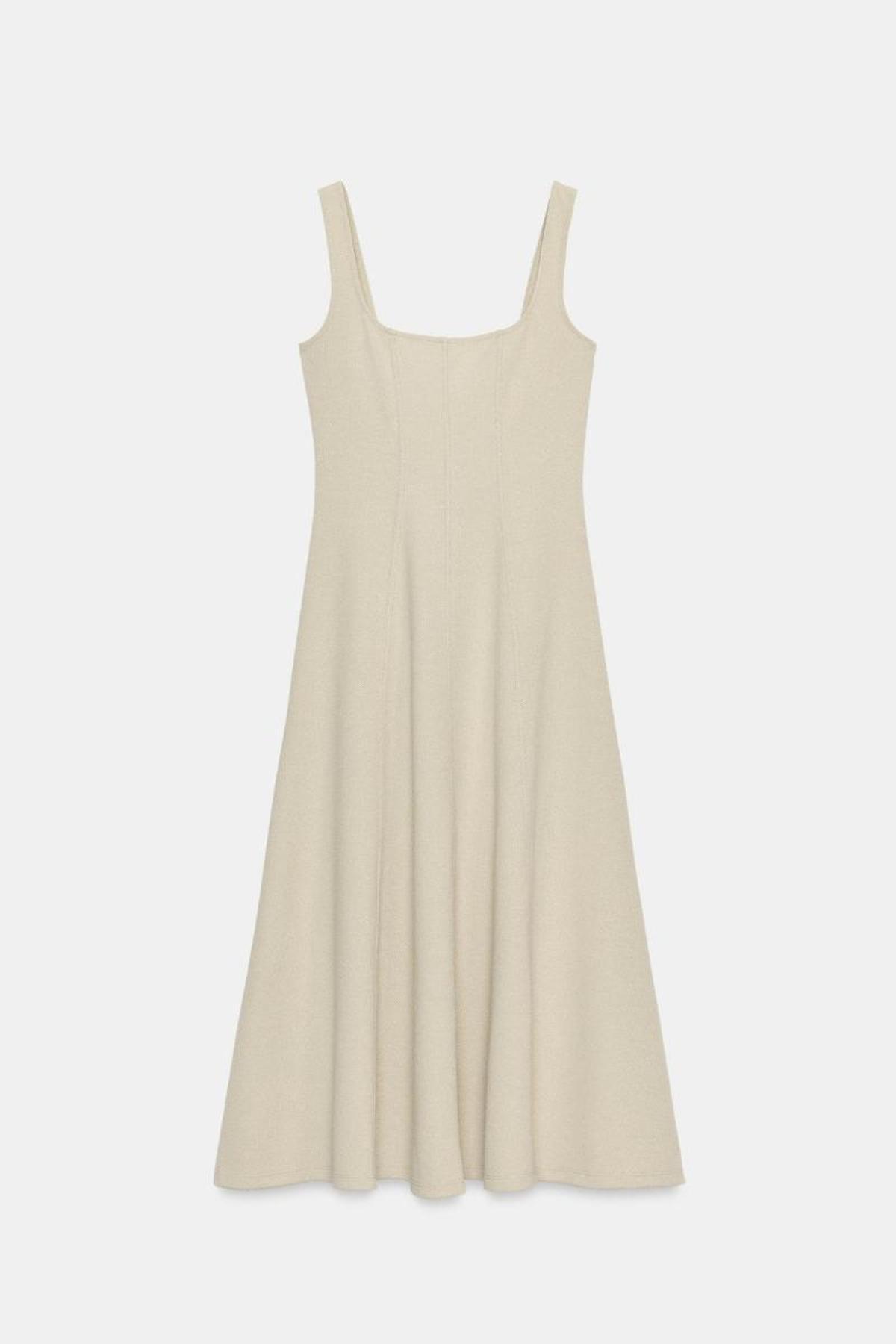 Vestido midi de Zara
