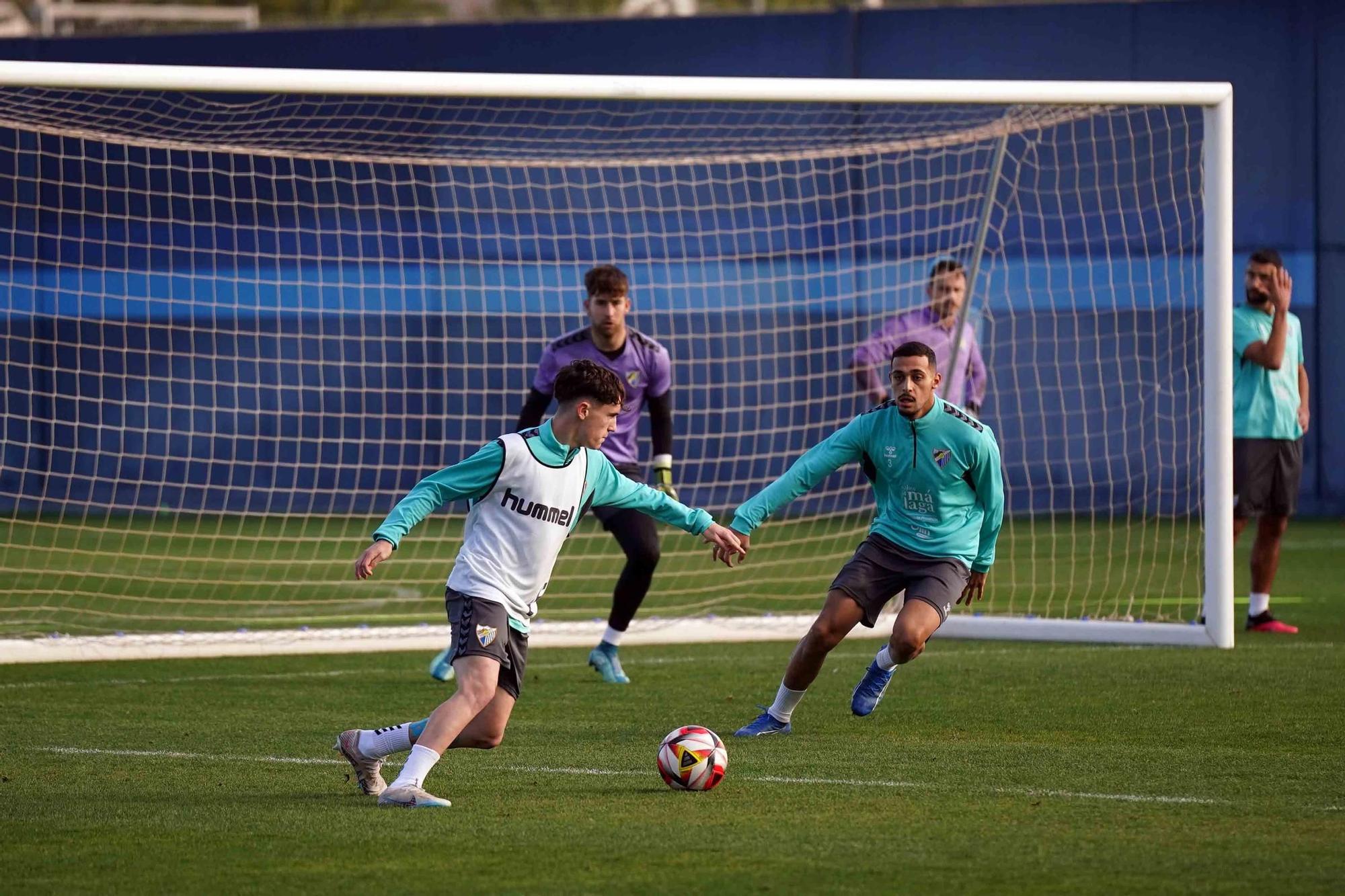 El Málaga CF retoma los entrenamientos tras el choque de Copa