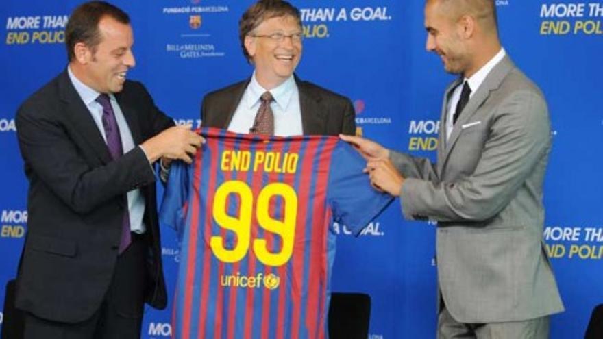 Bill Gates: &quot;Guardiola es un genio&quot;