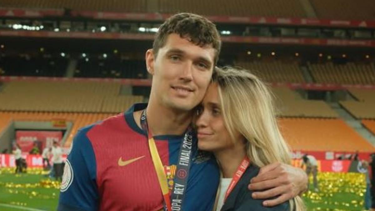 Andreas Christensen y Katrine Friis Christensen