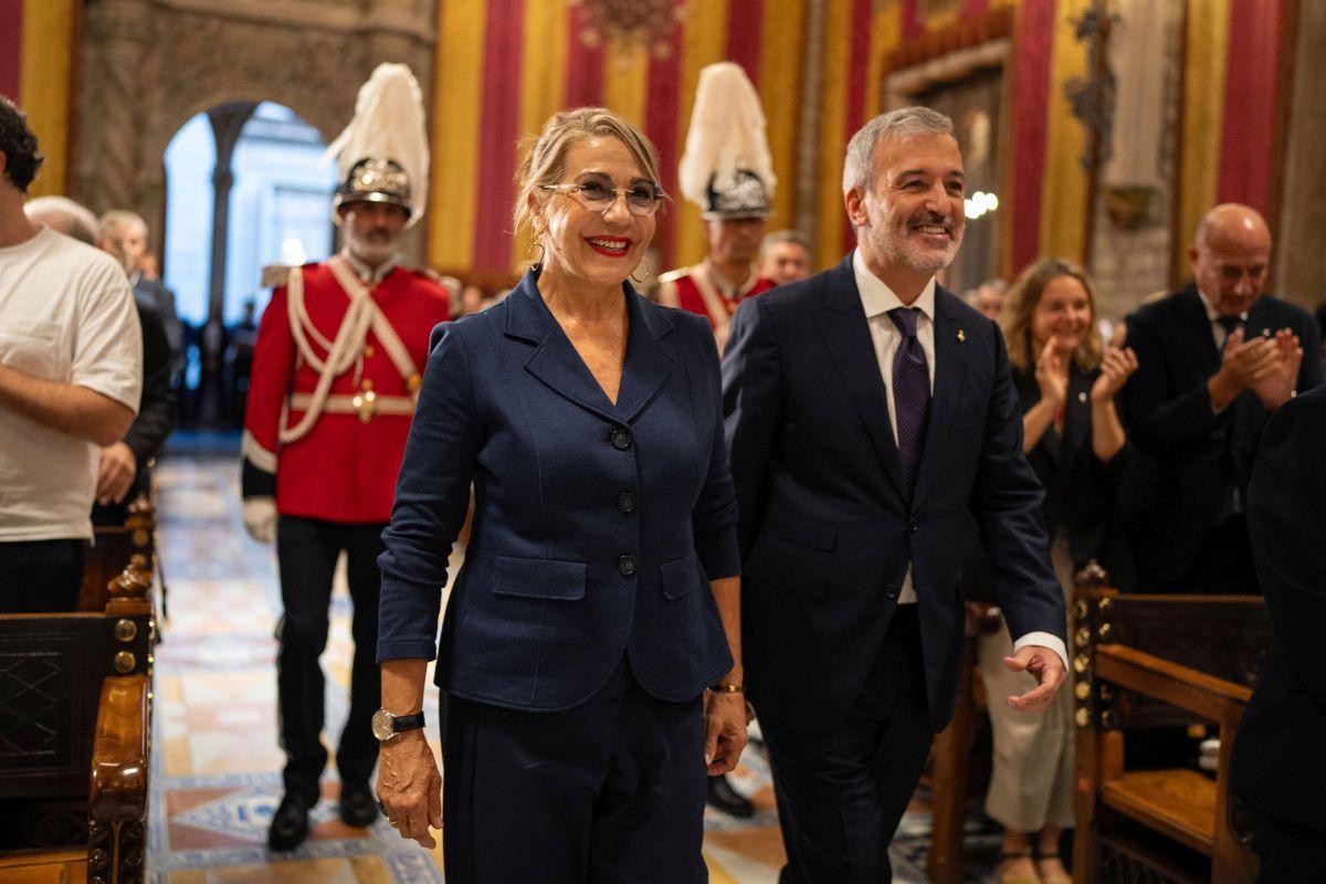 Emma Vilarasau, pregonera de la Mercè, da comienzo a la fiesta