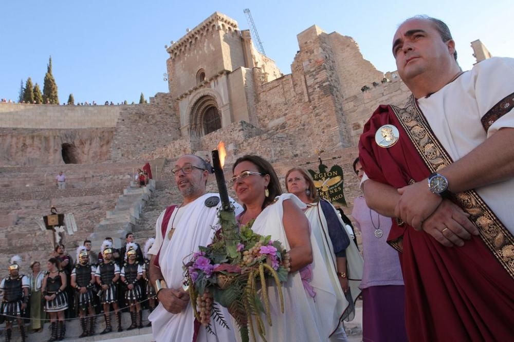 Encendido del Fuego Sagrado de las Fiestas de Carthagineses y Romanos