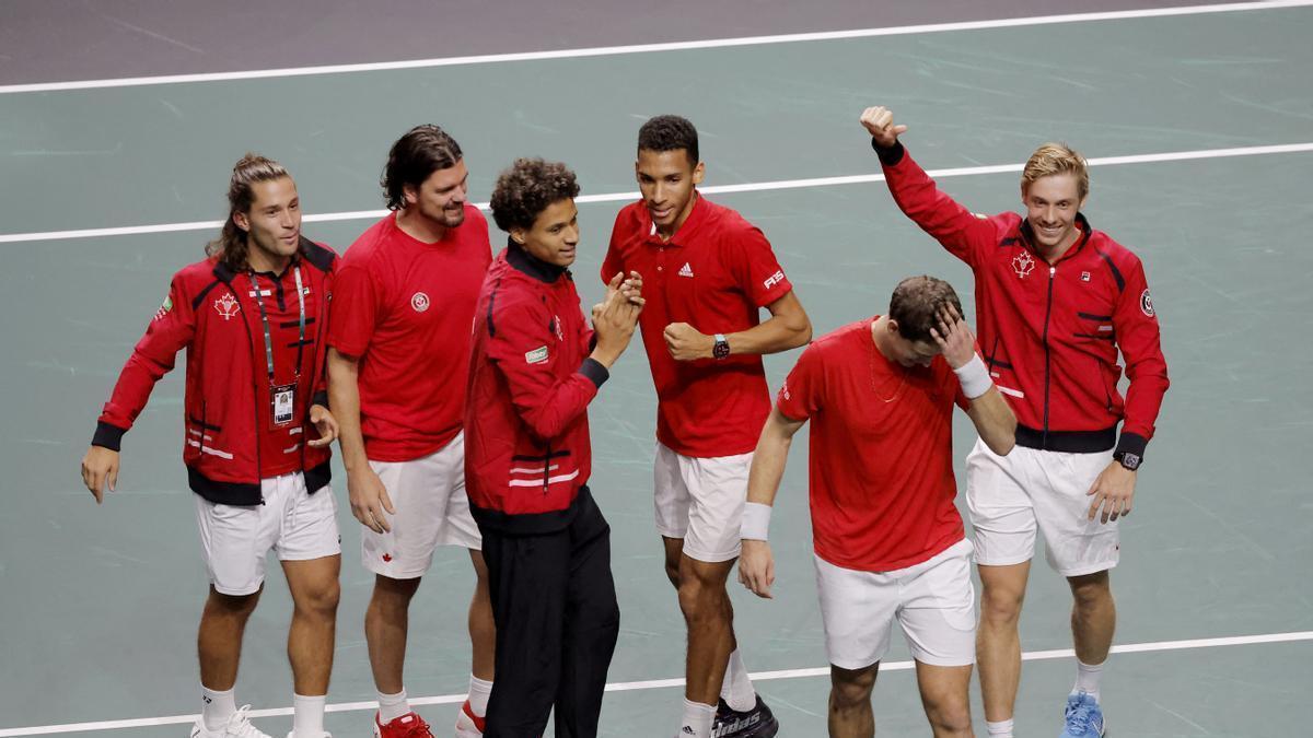 Celebración de los canadienses