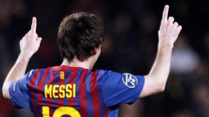 Messi acapara la atención en los entrenamientos del Barça