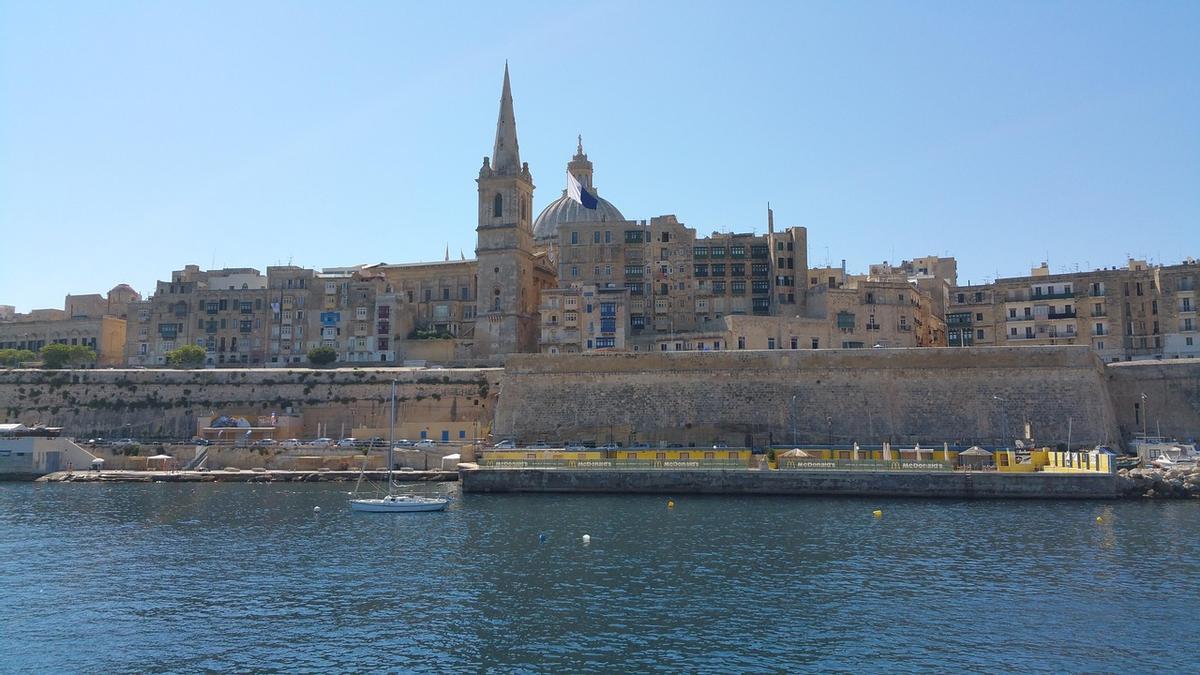 Panorámica de La Valetta