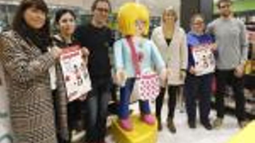 La presentació de la Fira de Playmobil, ahir