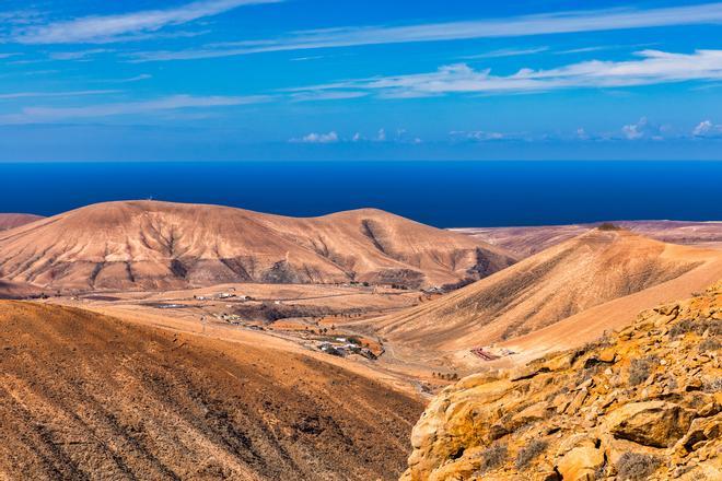 Parque Nacional de Betancuria, en la isla de Fuerteventura.