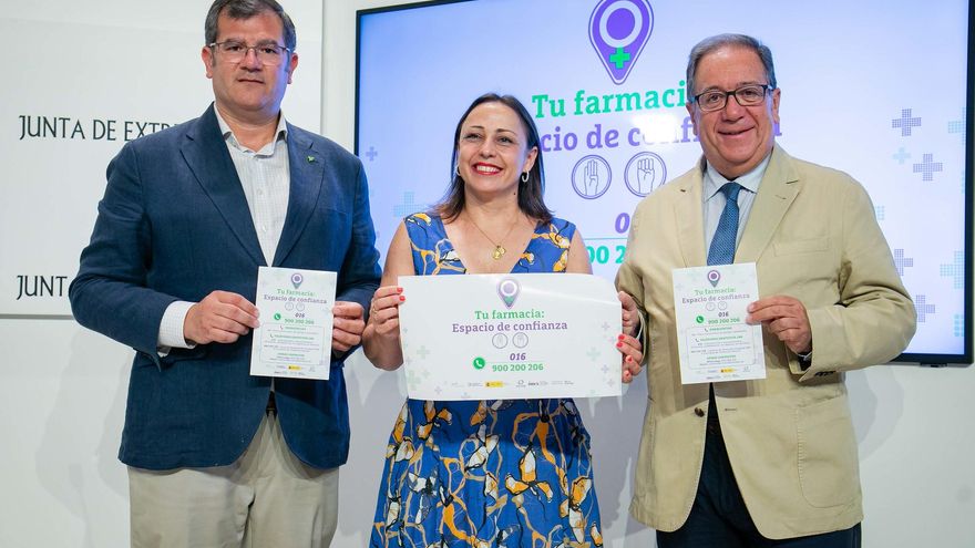 Las 750 oficinas de farmacia extremeñas ayudarán a detectar casos de violencia de género