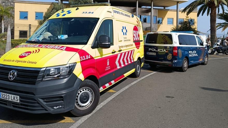 Una paciente de 82 años, herida grave en el incendio de una habitación en un hospital del sur de Gran Canaria