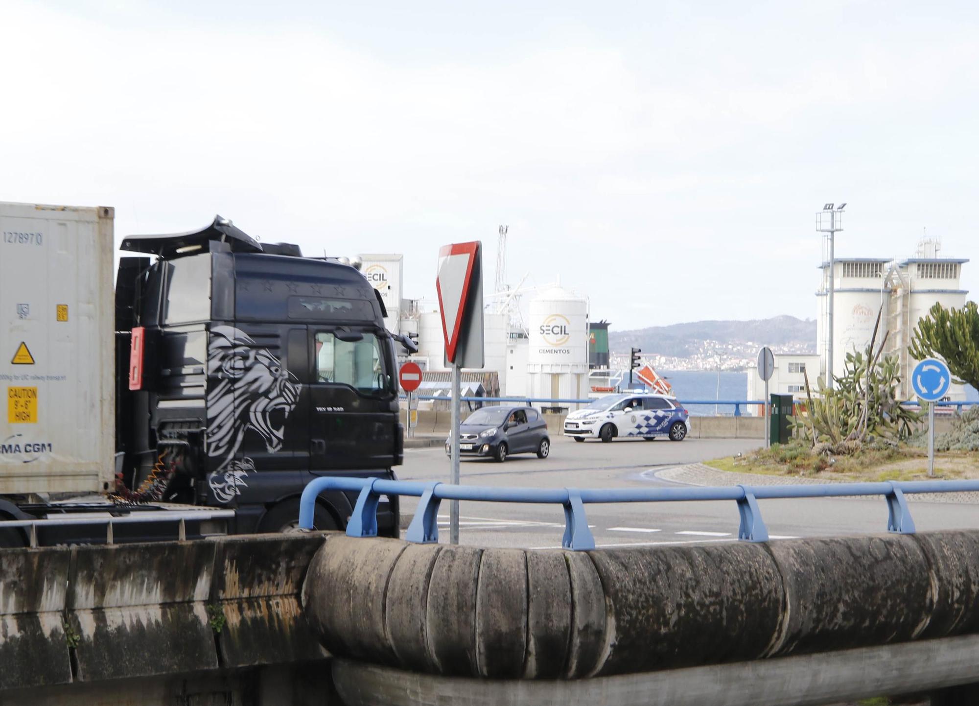 La zona de Beiramar se colapsa por el cierre del túnel