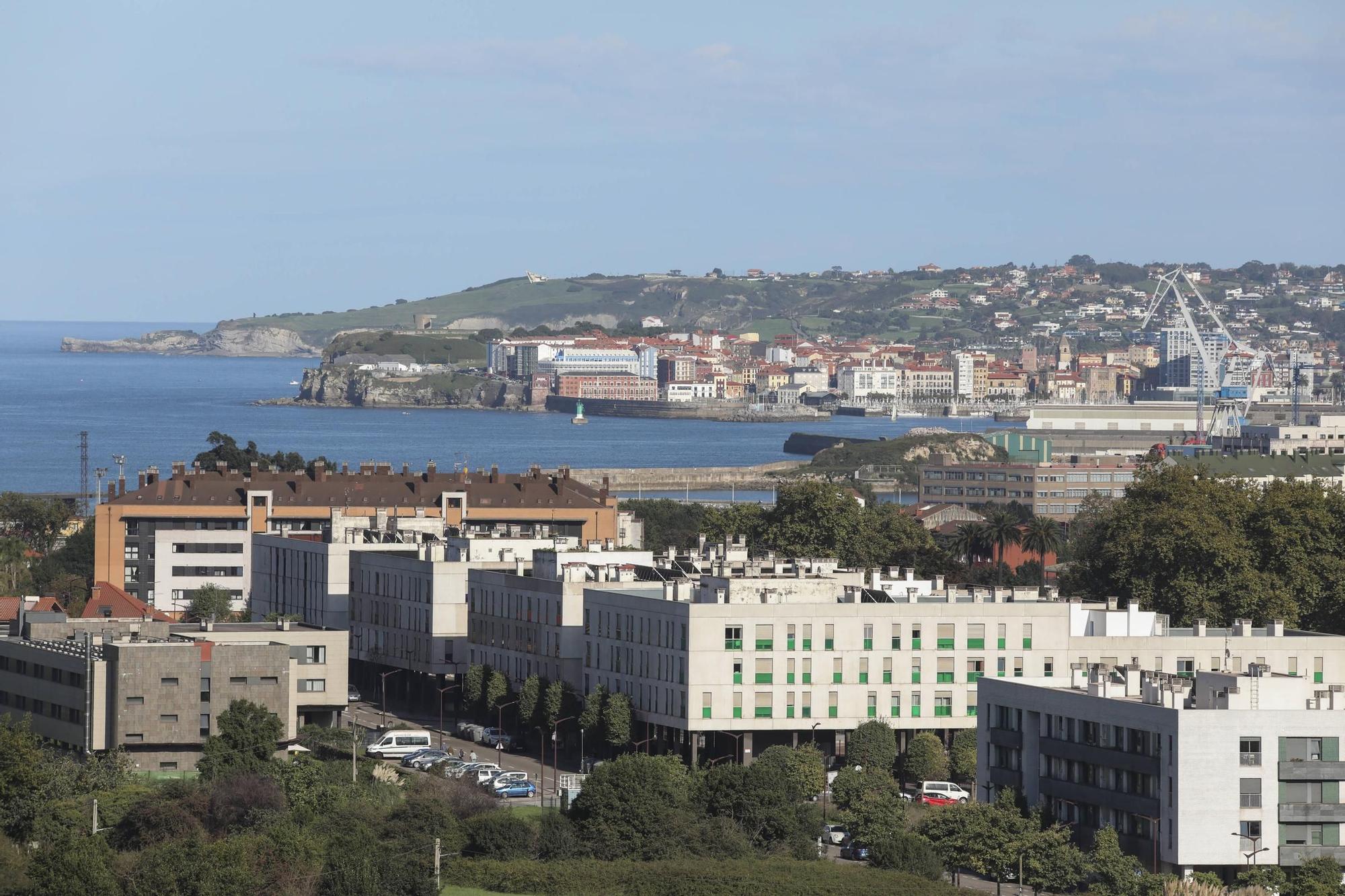 Del pasado al presente: una vista al Oeste de Gijón en imágenes