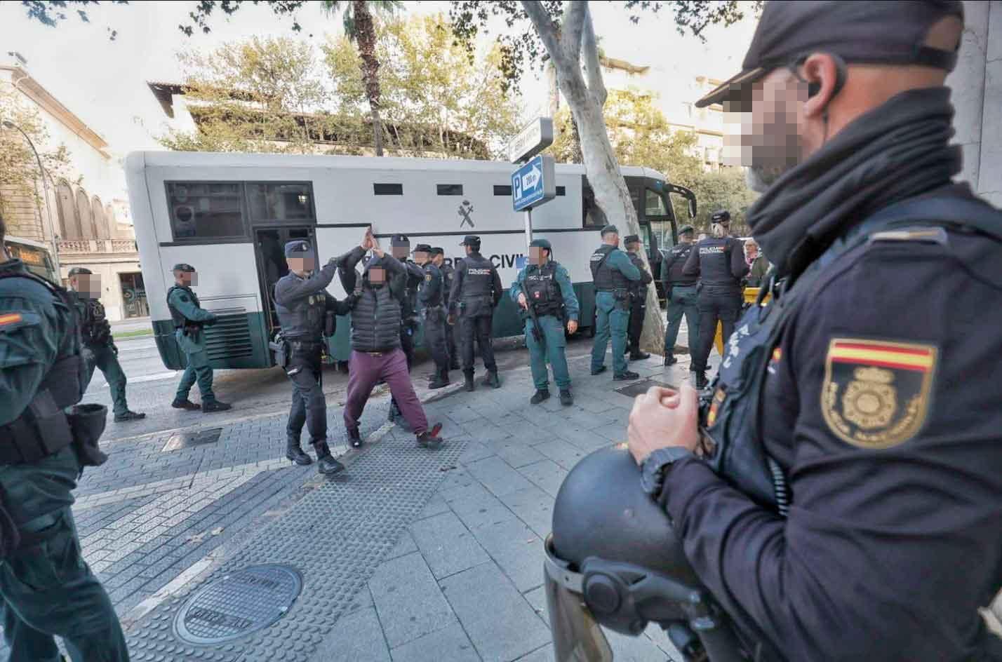 Los detenidos en la operación Gambito de dama, ante el juez