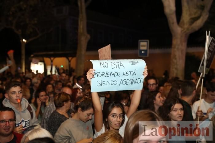 Manifestación en Cartagena por el Mar Menor