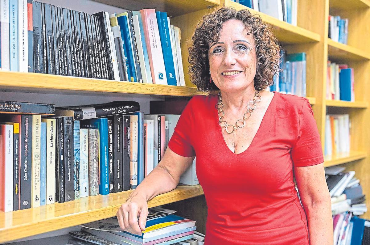 Myriam Fuentes, directora del Institut Antoni Maura.
