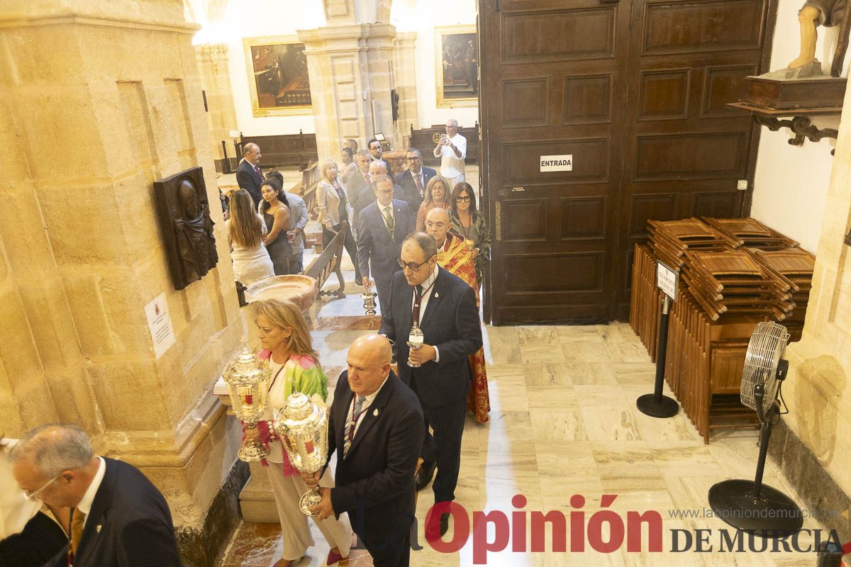 Bendición de la naturaleza con la Vera Cruz de Caravaca