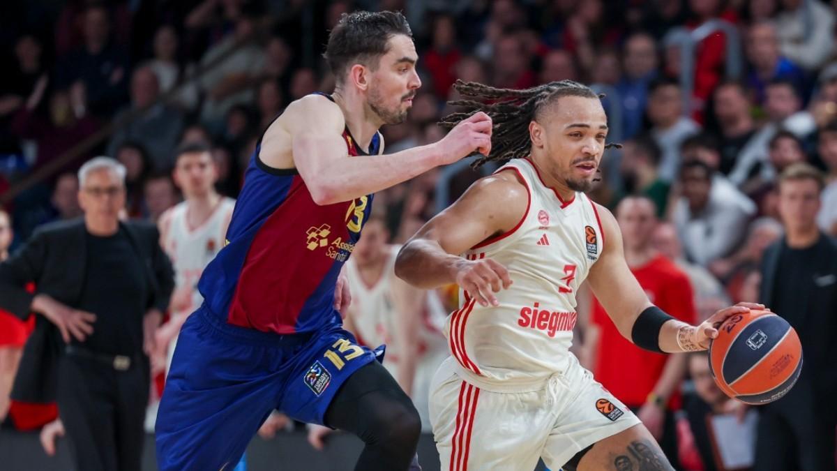 Carsen Edwards fue uno de los vérdugos del Barça en la derrota ante el Bayern