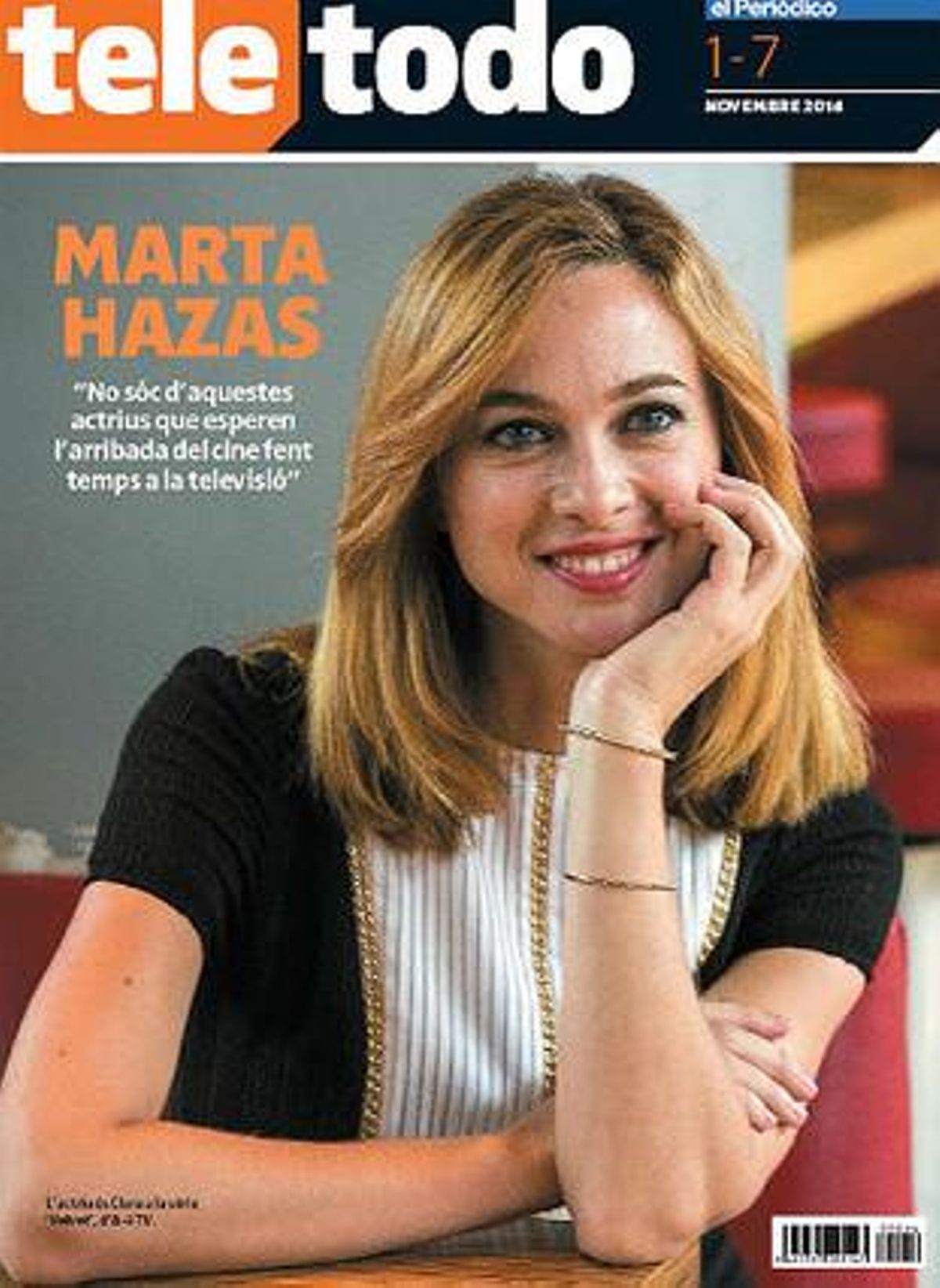 Marta Hazas és la protagonista del ’Teletodo’ d’aquesta setmana.