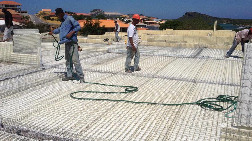 Una de las obras en las que ha participado Baupanel System.