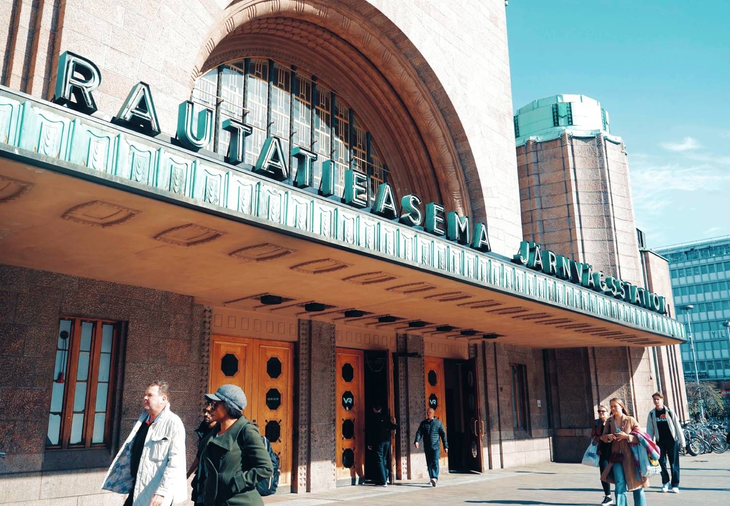 Estación Central de Helsinki.