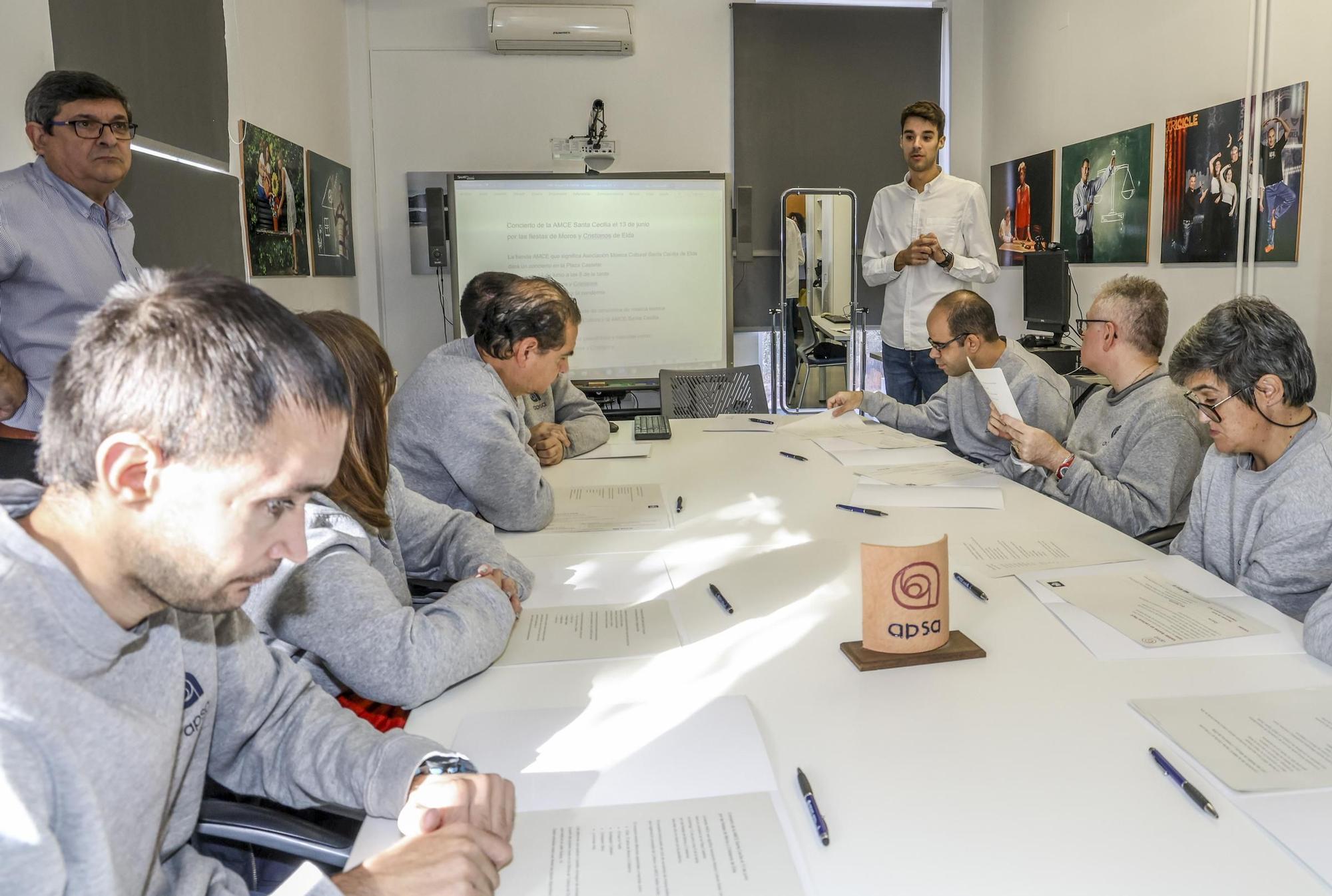 APSA y CENID presentan el proyecto de lectura fácil para personas con discapacidad