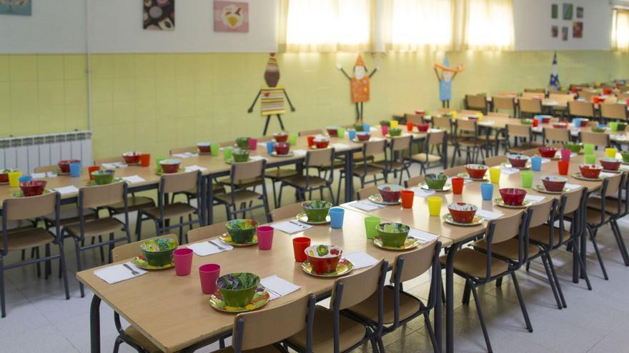Comedor escolar, un recurso para alumnos desplazados o con necesidad de conciliación.