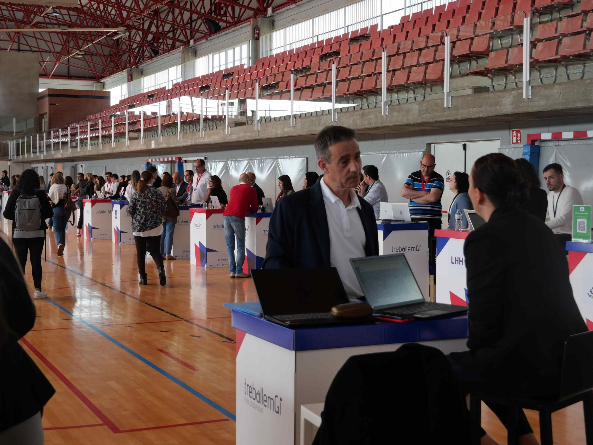 Les fotos de la fira d'ocupació TreballemGi a Figueres