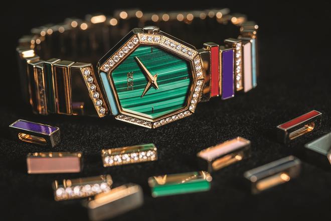 GEM Dior: un reloj de alta costura con oro, diamantes y piedras preciosas