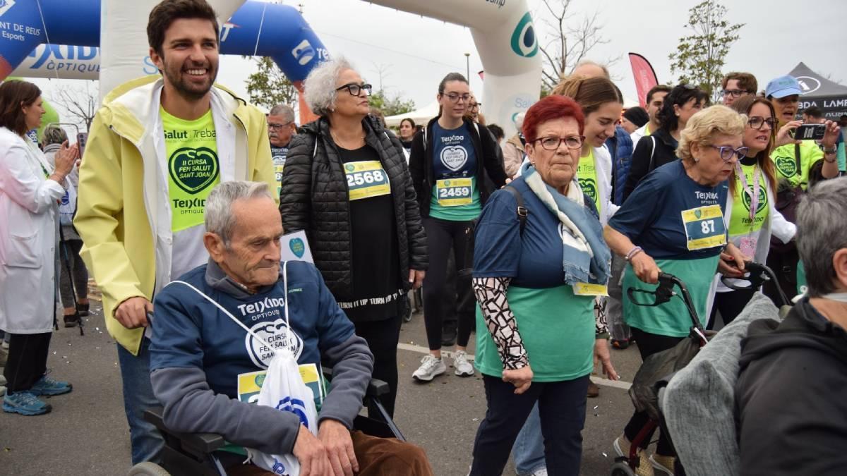 Algunos pacientes participaron en esta iniciativa solidaria