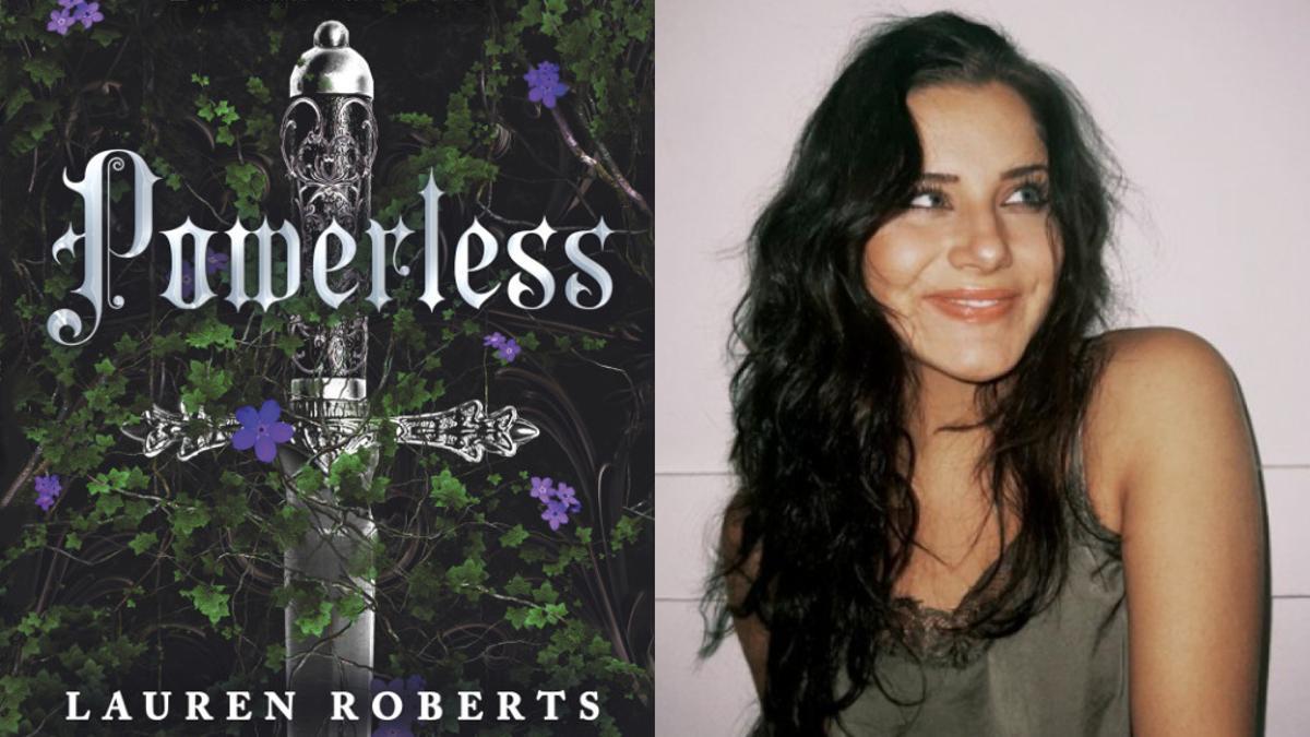 Powerless, de Lauren Roberts, y la autora