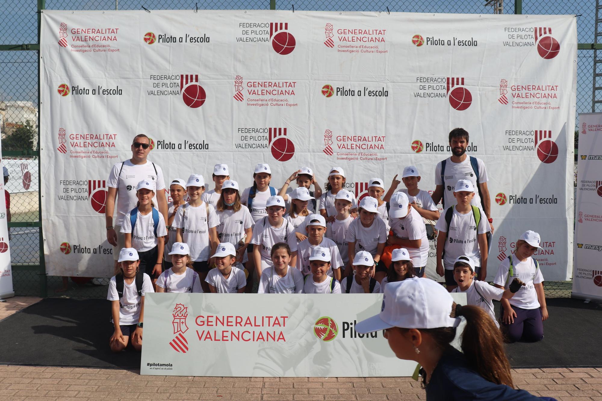 Trobada de "Pilota a l'Escola" en Piles