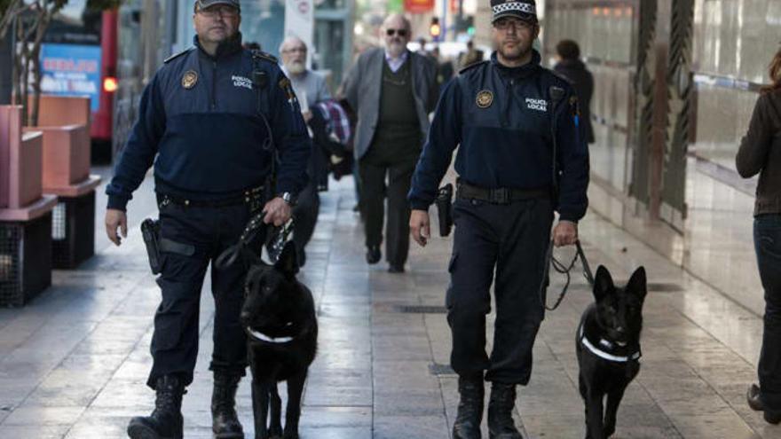 Perros policía ya patrullan por Maisonnave