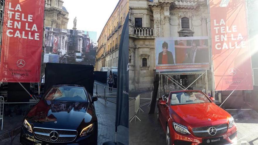 Dimovil acompaña a 7 Región de Murcia con los Mercedes C Cabrio y E Coupe