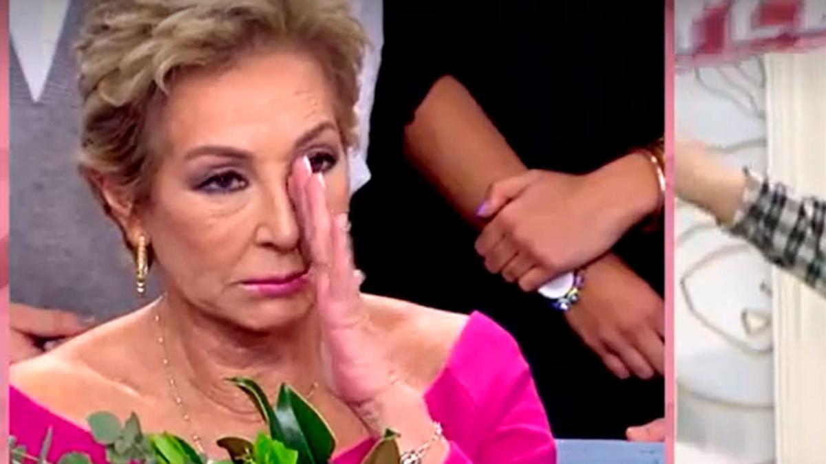 Ana Rosa se hunde entre lágrimas en su programa: &quot;Quisiste estar aquí&quot;