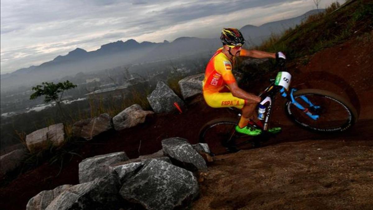 Carlos Coloma pedaleó con mucha confianza en la carrera de los Juegos Olímpicos
