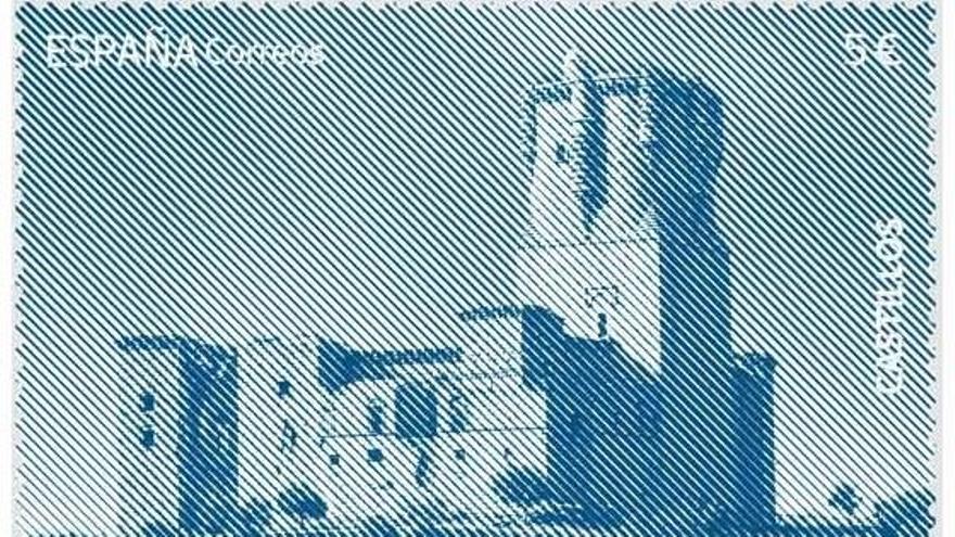 Sello dedicado al Castillo de los Sotomayor y Zuñiga de Belalcázar.