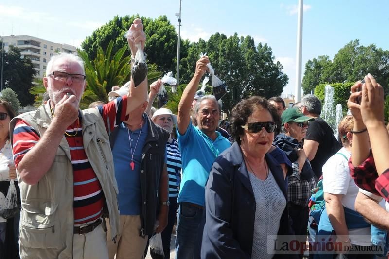 Los lodos del Mar Menor llegan a Murcia