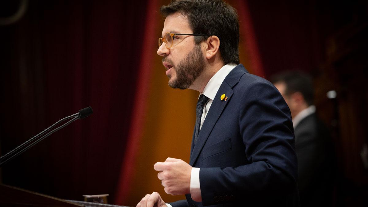 Pere Aragonès pide no alargar en exceso la legislatura.