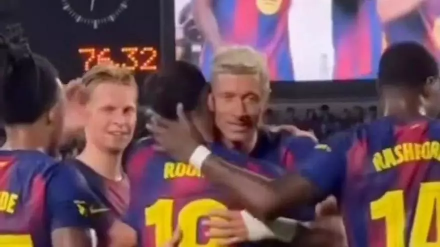 El vídeo de despedida de Lewandowski.