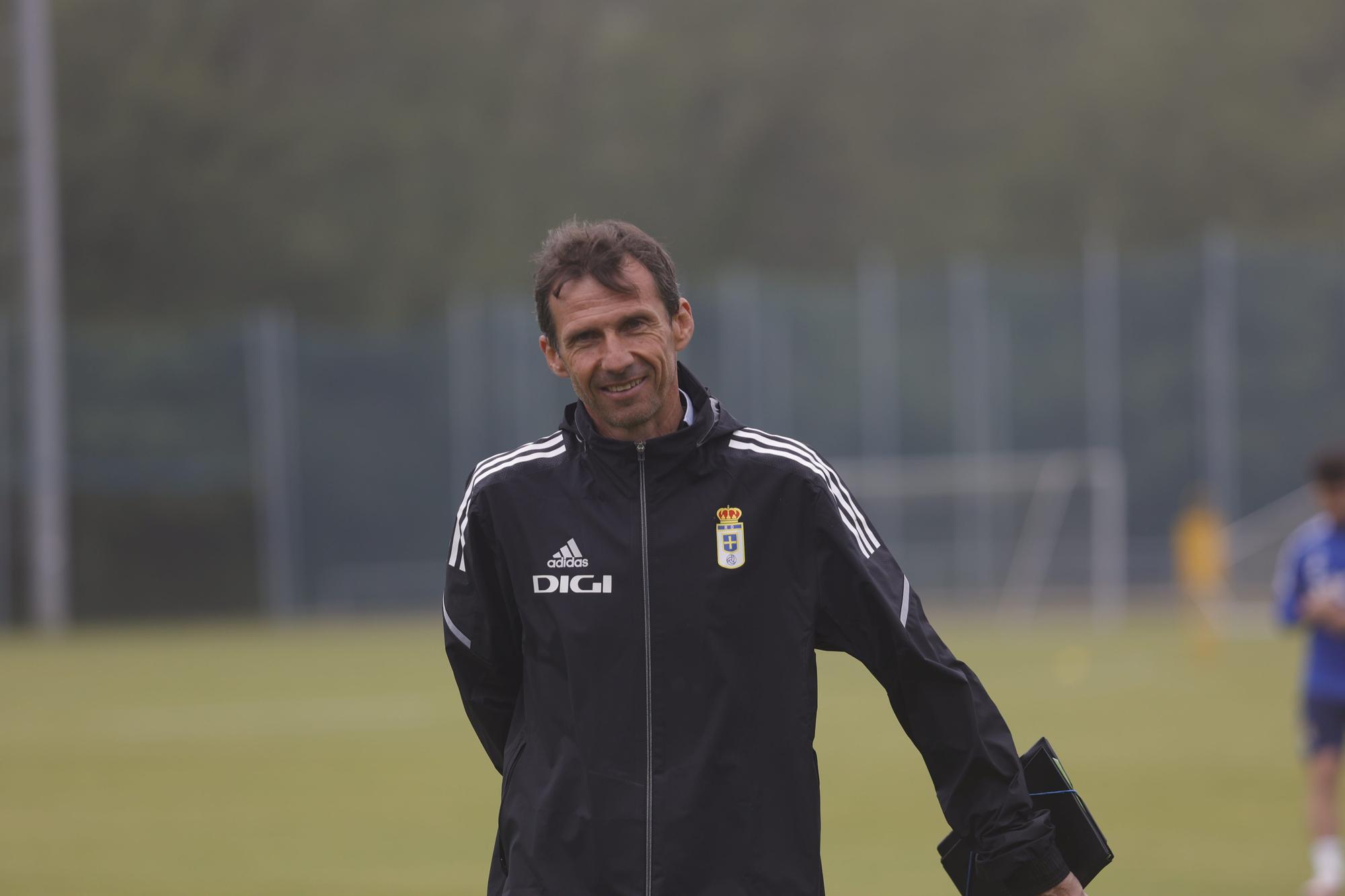 Las imágenes del entrenamiento del Oviedo