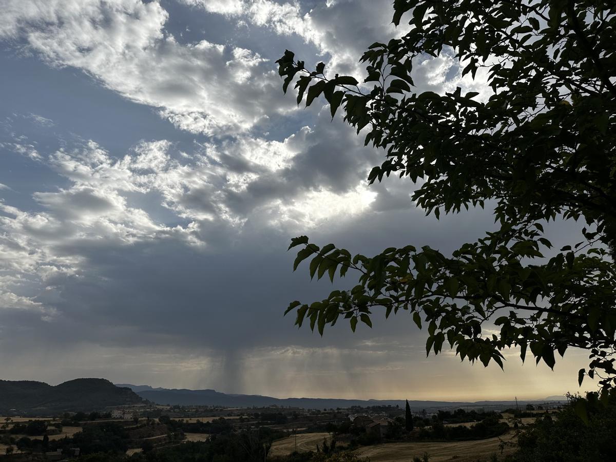 Nuvolada d’estiu a Solsona