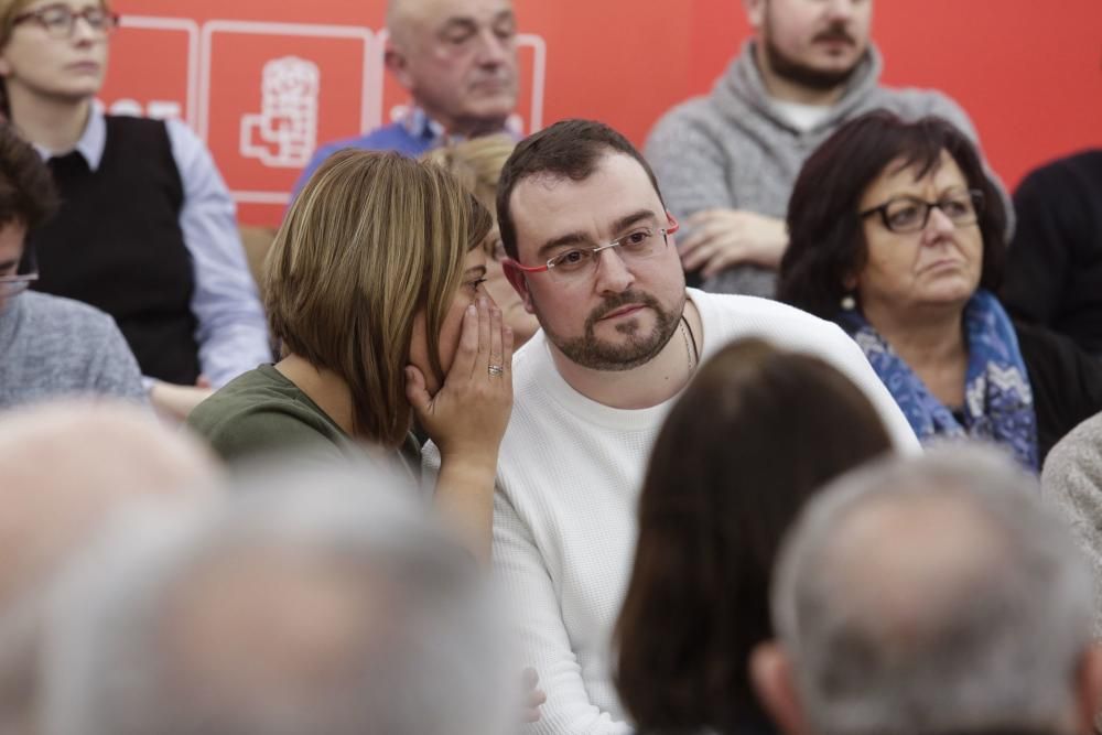 Asamblea abierta del PSOE en Oviedo