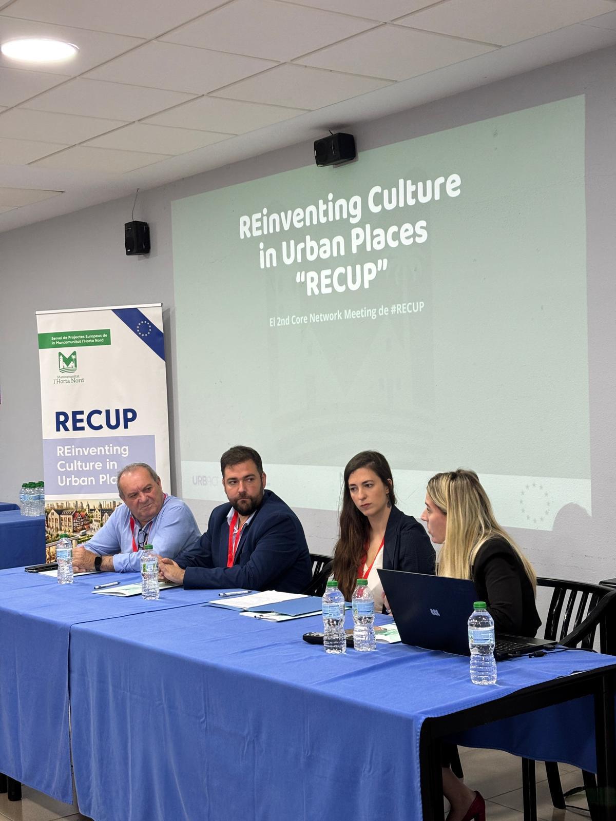 Inauguración del proyecto europeo Recup en la Mancomunitat de l'Horta Nord.