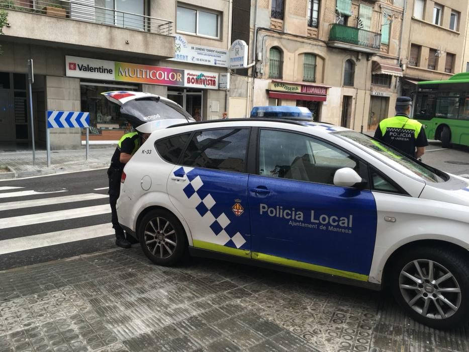 Atropellament al carrer de Sant Antoni Maria Claret