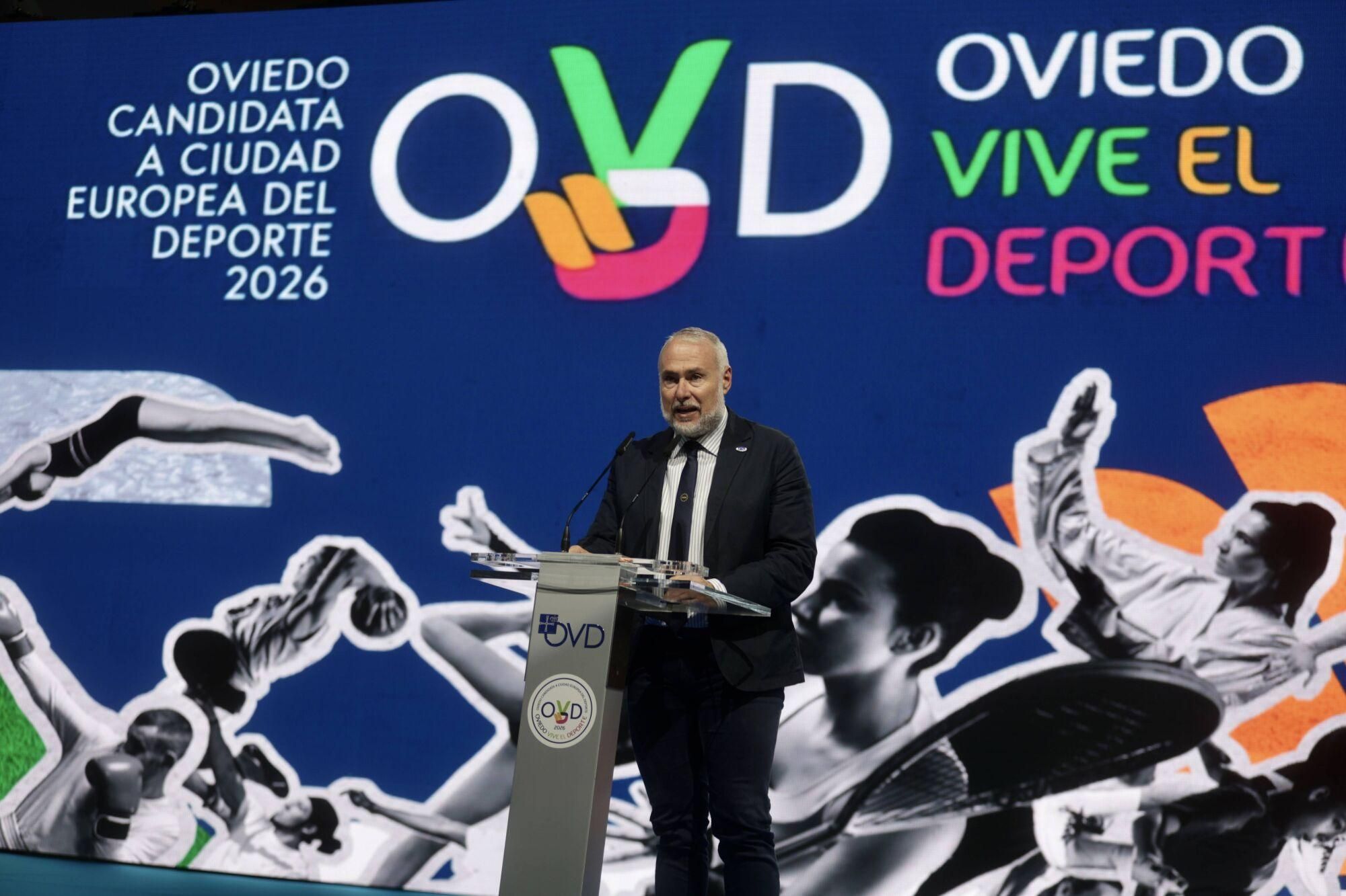 El Palacio de los Deportes de Oviedo, escenario del examen final para ser Ciudad Europea del Deporte